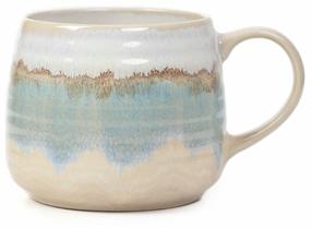 Puodelis Homla Sandy, mėlyna sp./beige, 0.5 l