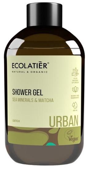 Kūno prausimosi želė Ecolatier Urban Sea Minerals & Matcha, 600 ml