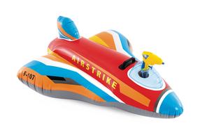 Piepūšams riņķis Intex JET FIGHTER RIDEONS, 1.17 cm x 1.04 cm, daudzkrāsaina