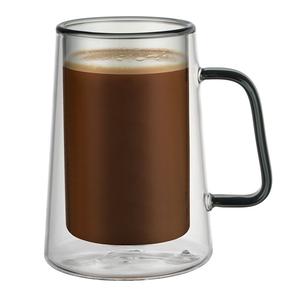 Dvigubo stiklo puodelių rinkinys Zyle Thermo ZY9012DG, skaidri sp., 0.2 l