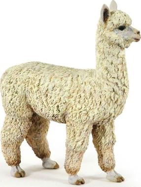 Rotaļlietu figūriņa Papo Alpaca 401031, balta krās.