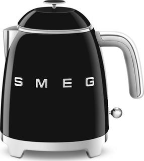 Elektriskā tējkanna Smeg KLF05BLEU, 0.8 l, melna krās.