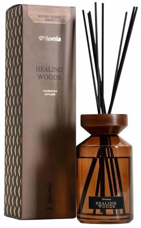 Mājas aromatizētājs Homla Woody Blend Healing Woods, 200 ml Brūna krās.