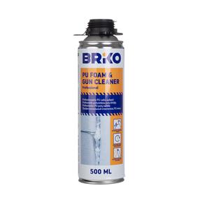 Valiklis, poliuretano putoms Briko Pu Foam Cleaner, 0.5 l