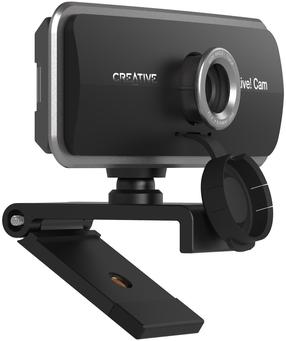 Veebikaamera Creative Labs Webcam Live Cam, must v., 1080p