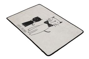 Paklājs Conceptum Hypnose Litlle Cats Oval DJT, daudzkrāsaina, 90 cm x 60 cm