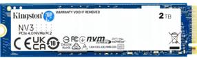 Kietasis diskas (SSD) Kingston NV3 SNV3S/2000G, M.2 2280, 2 TB