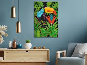 Glezna pēc numuriem Artgeist Beautiful Toucan MA_0657, daudzkrāsaina, 40 x 60 cm