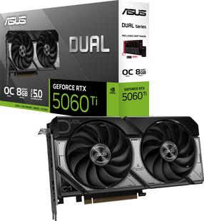 Vaizdo plokštė Asus GeForce RTX 5060 Ti DUAL OC, 8 GB, GDDR7