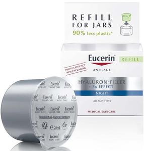 Öine näokreem Eucerin Hyaluron Filler + 3x Effect Refill, 50 ml