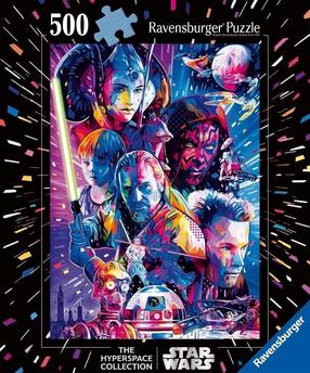 Pusle Ravensburger Star Wars The Phantom Menace, 70 cm x 50 cm, 500 tk, mitmevärviline