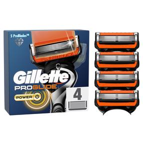 Бритвенные лезвия Gillette Fusion ProGlide Power, 4 шт.