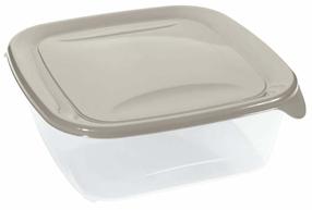 Dėžutė maistui Curver Fresh & Go 0800561W07, 1.7 l, 19.5 cm x 19.5 cm, rusva sp.