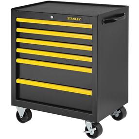 Įrankių vežimėlis Stanley STST98182-1, 67.6 cm x 46 cm x 85.9 cm, juoda sp./geltona sp.