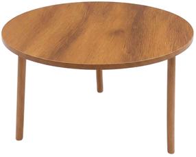 Kavos staliukas Kalune Design Peka 208, ąžuolo sp., 60 cm x 60 cm x 47 cm