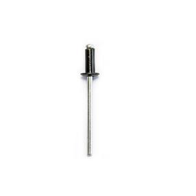 Aliumininės kniedės pusapvale galva Haushalt RAL9005, 3.2 mm x 8 mm, 50 vnt.