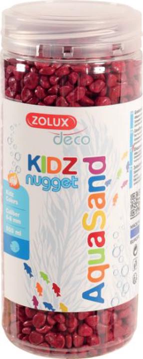 Grunts Zolux AquaSand Kidz Nugget AquaSand Kidz Nugget, 0.5 l, sarkana krās.