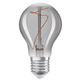Lemputė Osram Vintage Smoke LED, A60, 1800 °K, E27, 3.4 W, 100 lm