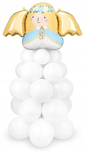 Balionų rinkinys figūrinis PartyDeco Bouquet Angel, įvairių spalvų