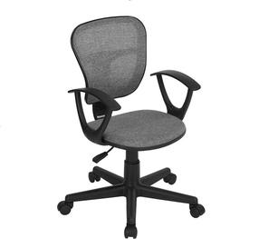 Darbo kėdė Domoletti FLYING ARM, 38 x 41 x 83 - 95 cm, juoda sp./pilka sp.