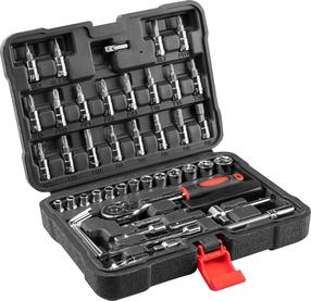 Įrankių ir galvučių rinkinys Top Tools 38D570