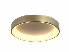 Šviestuvas plafonas Light Prestige Georgia LP-049/1C GD, LED, 3000 - 6000 °K, 1 x 36 W, aukso sp. / balta sp.