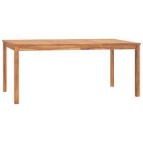 Stalas VLX 315621, ruda sp., 180 cm x 90 cm x 77 cm