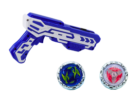 Rotaļu ierocis, ar piederumiem Lean Toys Mini Spy, 17 cm Zila krās.