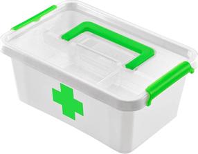 Vaistų dėžutė, daiktų saugojimo Orplast, 4.5 l, balta sp., 29 x 20 x 8 cm