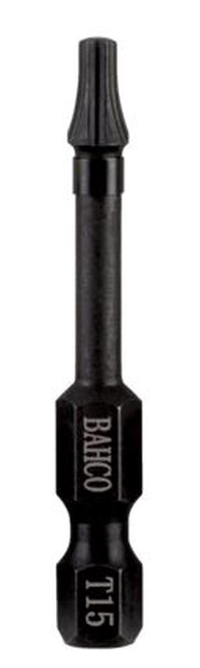 Биты для ударной отвертки Bahco 66IM, T15, 50 мм, 1/4"