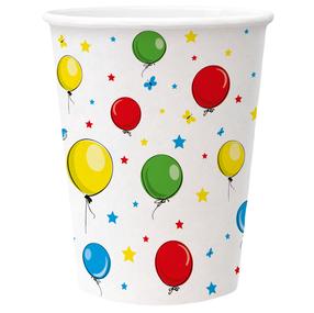 Vienreizējās lietošanas krūzīte PAW Balloons, 250 ml, 8 gab.