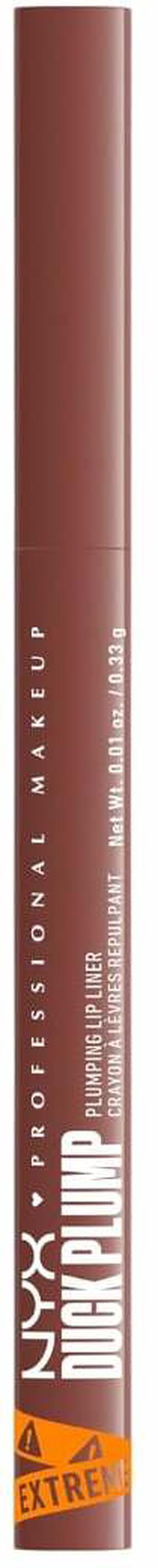Lūpų pieštukas NYX Professional Makeup Duck Plump, 0.33 g, nude flip sp., 06