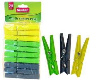 Skalbinių segtukas Sauber, plastikas