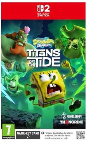 Nintendo Switch mäng THQ Nordic Spongebob Titans of the Tide, inglise