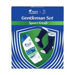 Šampūnas, rinkinys Head&Shoulders Gentleman Sport Fresh, 2 vnt., 300 ml