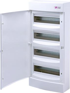 Modulinis skydas ETI ECT48PO, virštinkinis, IP40, 48 mod., balta sp.