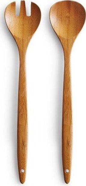 Serviravimo šaukštas Zeller, 30 cm, medžio sp., 2 vnt.