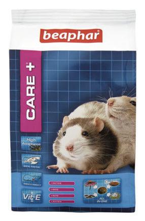 Maistas graužikams Beaphar Care+, žiurkėms, 1.5 kg