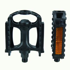 Pedalas Profex ATB/MTB 92203, plastikas, juoda sp., 2 vnt.