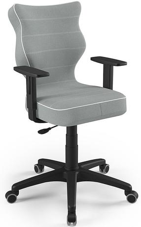 Laste töötool Duo Size 5 JS03, 40 x 37.5 x 100 cm, valge v./must v./hall v.