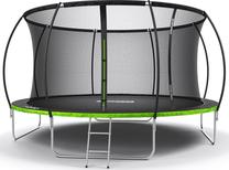 Prekė su pažeista pakuote. Batutas Zipro Jump Pro Premium 12FT, 374 cm, su tinklu, su kopėčiomis