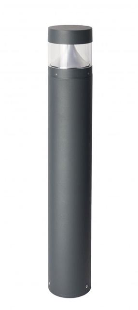 Pastatomas lauko šviestuvas Su-Ma Barel, 23W, LED, IP65, pilka sp., 16 cm x 98 cm