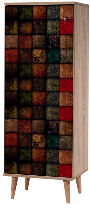 Batų spintelė Kalune Design Filinta 723, sonoma ąžuolo sp., 50 cm x 38 cm x 135 cm