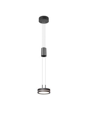 Lampa karināms Trio Franklin 326510142, LED, 3000 °K, 1 x 9 W, pelēka krās. / pelēka krās.