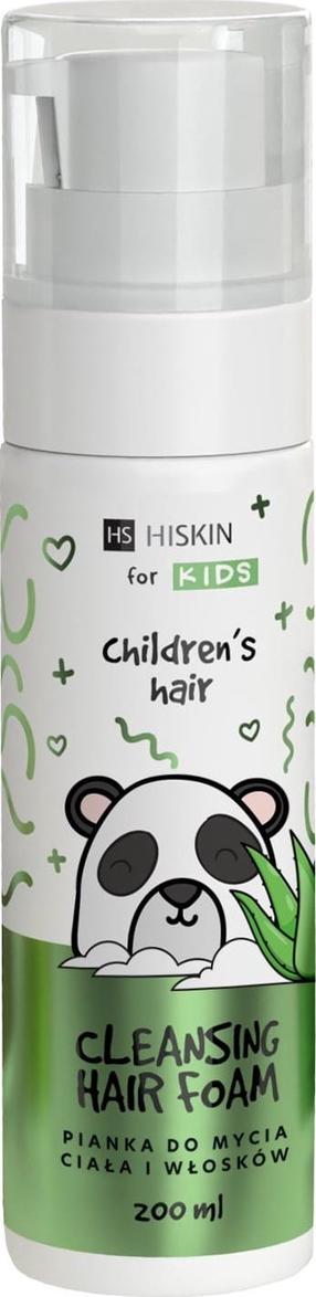 Vaikiška dušo želė ir šampūnas HiSkin Aloes, 200 ml