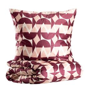 Patalynės užvalkalų komplektas Homla Cherry Chic 756092 242025, raudonas/įvairių spalvų, 160 x 200 cm