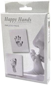 Komplektas rankų/kojų antspaudų kūrimui Happy Hands Inkless Pads 6030030