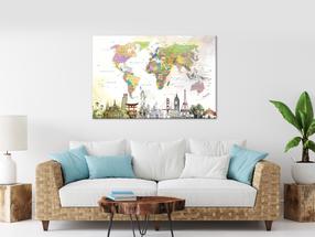 Reprodukcija Artgeist Wonders Of The World, k-c-0117-b-a, 60 cm x 40 cm
