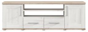 TV staliukas Romance RTV2D2S, ąžuolo, 152 cm x 44 cm x 51 cm