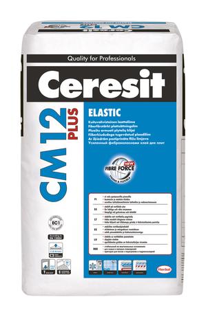 Клей для плитки Ceresit CM12 Plus, 25 кг, серый цв.
